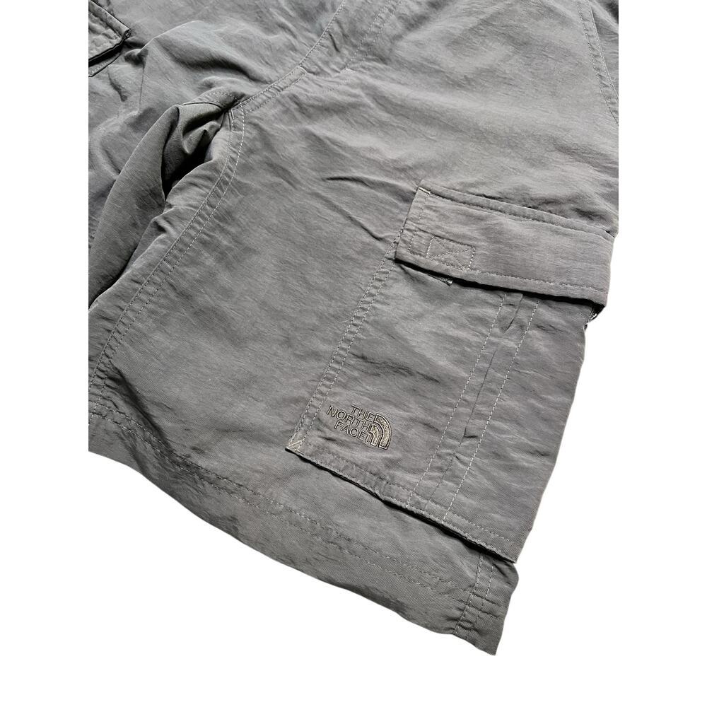 Mens The North Face Hiking Shorts Belted‎ Gray Outdoor Size S / P Cargo Nylon - Picture 2 of 10